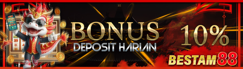 Bonus Deposit Harian 10%